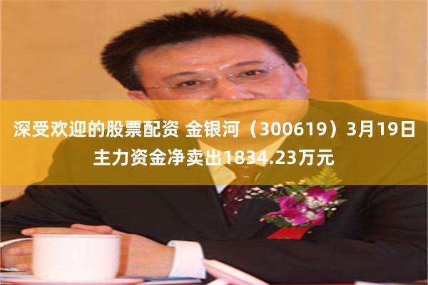 深受欢迎的股票配资 金银河（300619）3月19日主力资金净卖出1834.23万元