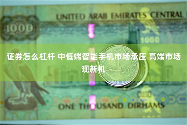 证券怎么杠杆 中低端智能手机市场承压 高端市场现新机